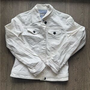 White Denim Jacket